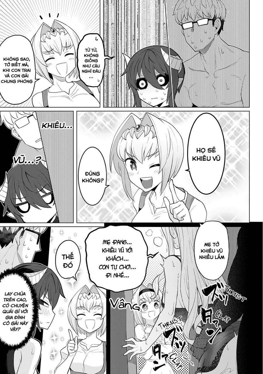 HentaiVN.net - Ảnh 10 - Hẹn hò cùng hắc thuật sư [Dark Summoner to Dekiteiru; I'm dating a Dark Summoner] - Chap 13