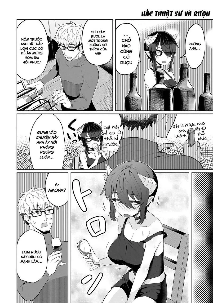 HentaiVN.net - Ảnh 13 - Hẹn hò cùng hắc thuật sư [Dark Summoner to Dekiteiru; I'm dating a Dark Summoner] - Chap 13