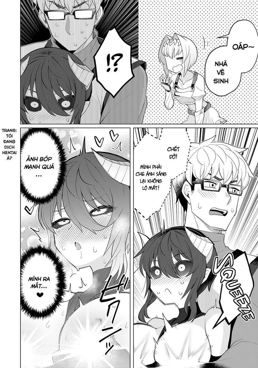 HentaiVN.net - Ảnh 10 - Hẹn hò cùng hắc thuật sư [Dark Summoner to Dekiteiru; I'm dating a Dark Summoner] - Chap 14