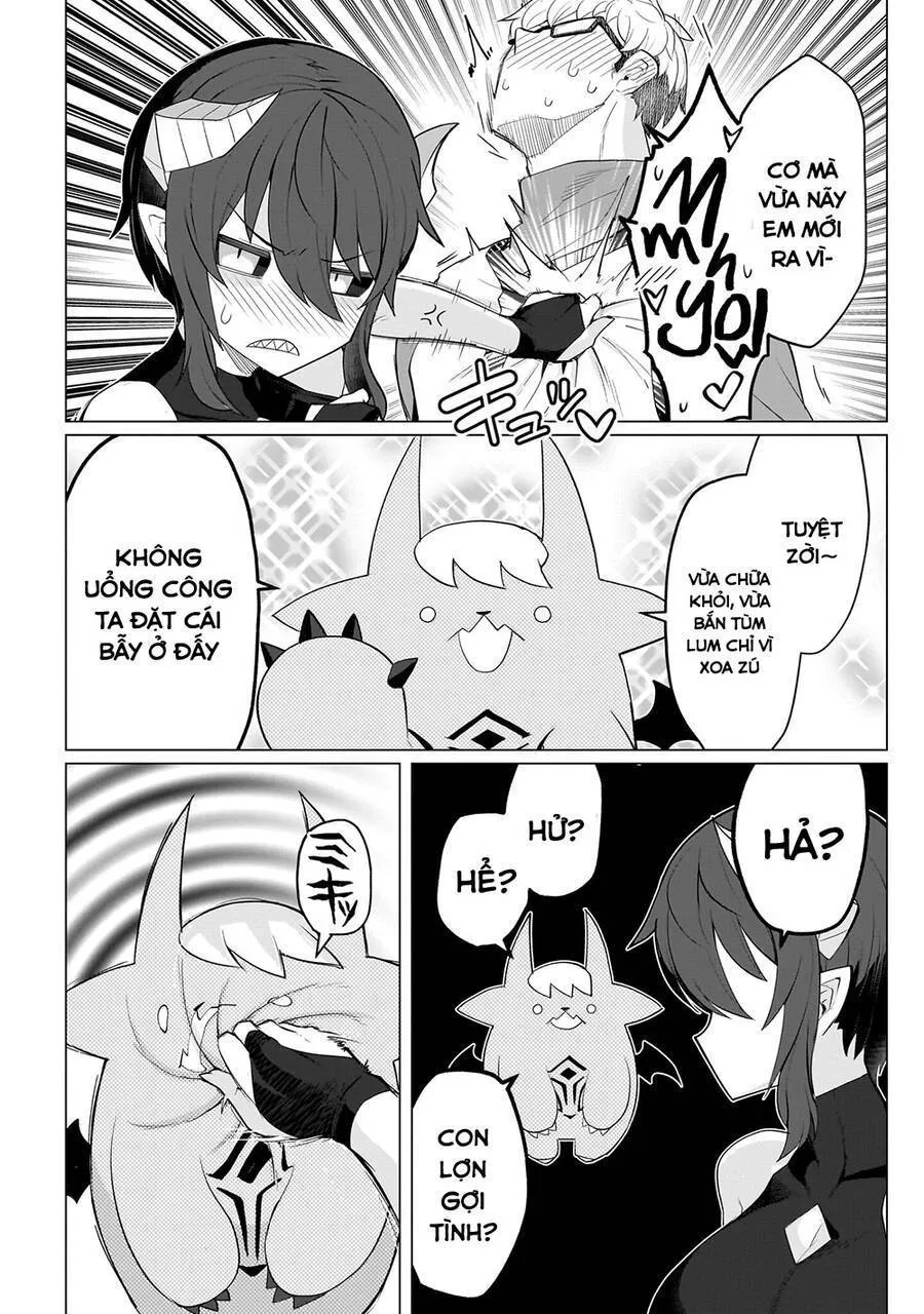 HentaiVN.net - Ảnh 12 - Hẹn hò cùng hắc thuật sư [Dark Summoner to Dekiteiru; I'm dating a Dark Summoner] - Chap 14
