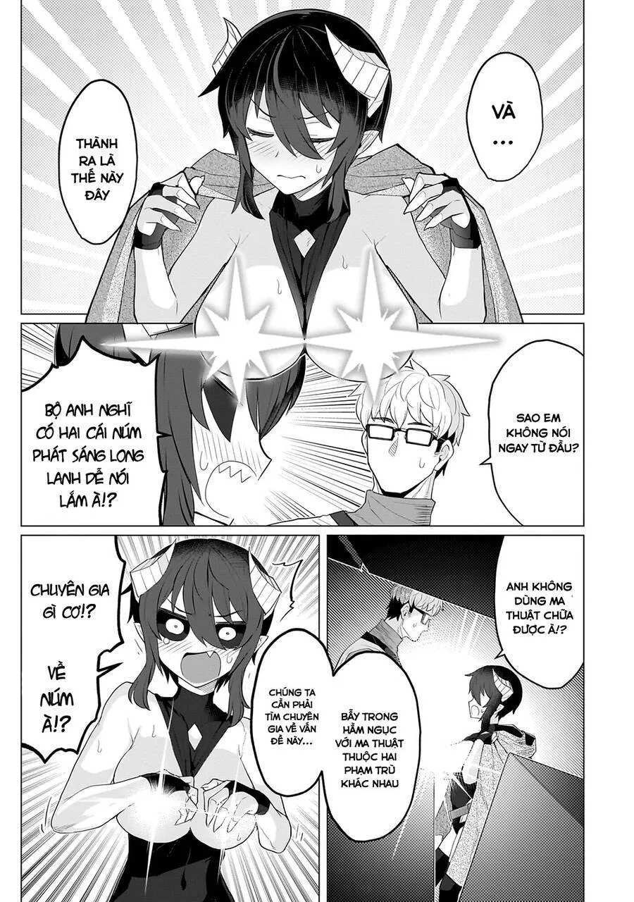 HentaiVN.net - Ảnh 5 - Hẹn hò cùng hắc thuật sư [Dark Summoner to Dekiteiru; I'm dating a Dark Summoner] - Chap 14
