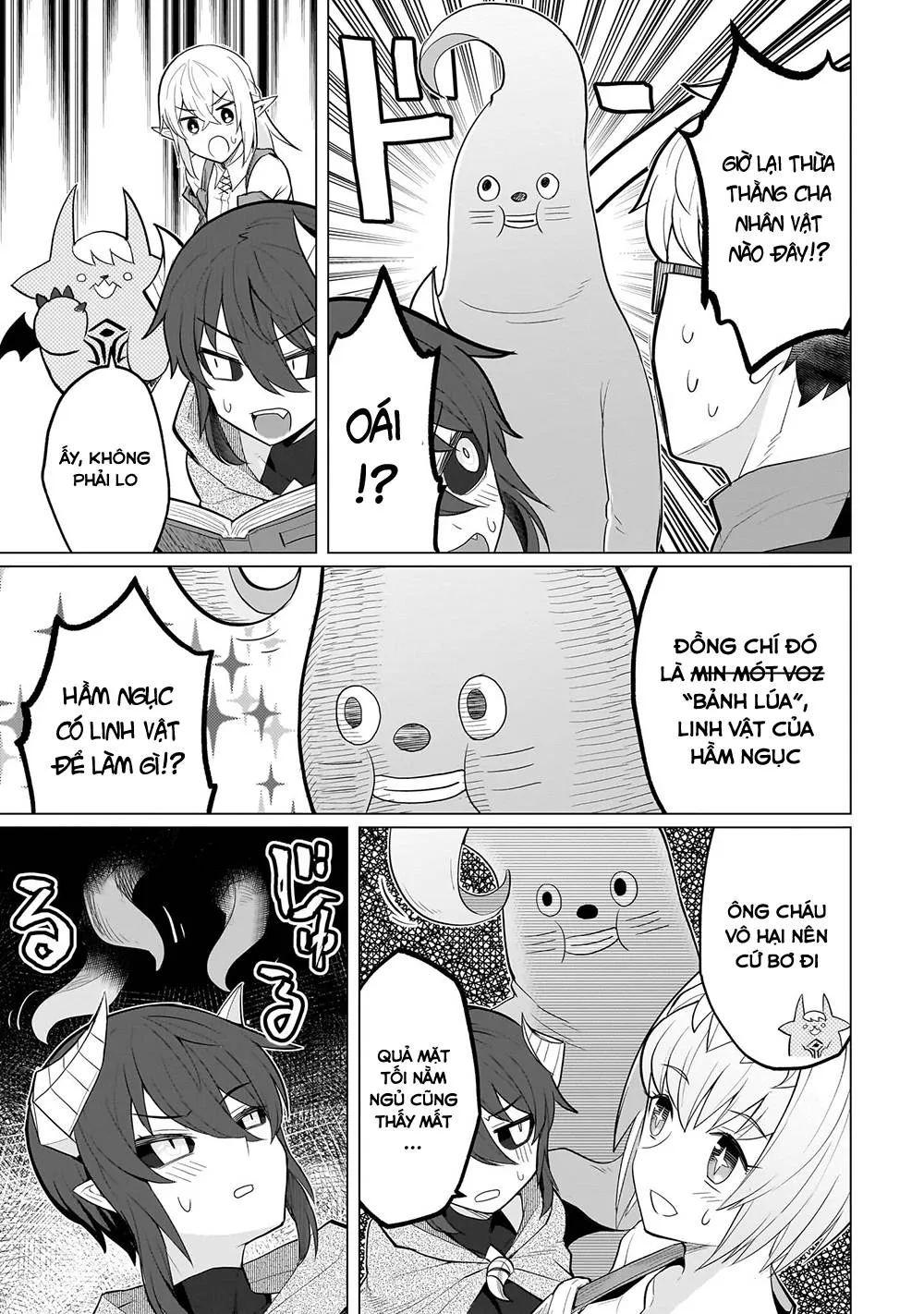 HentaiVN.net - Ảnh 6 - Hẹn hò cùng hắc thuật sư [Dark Summoner to Dekiteiru; I'm dating a Dark Summoner] - Chap 16