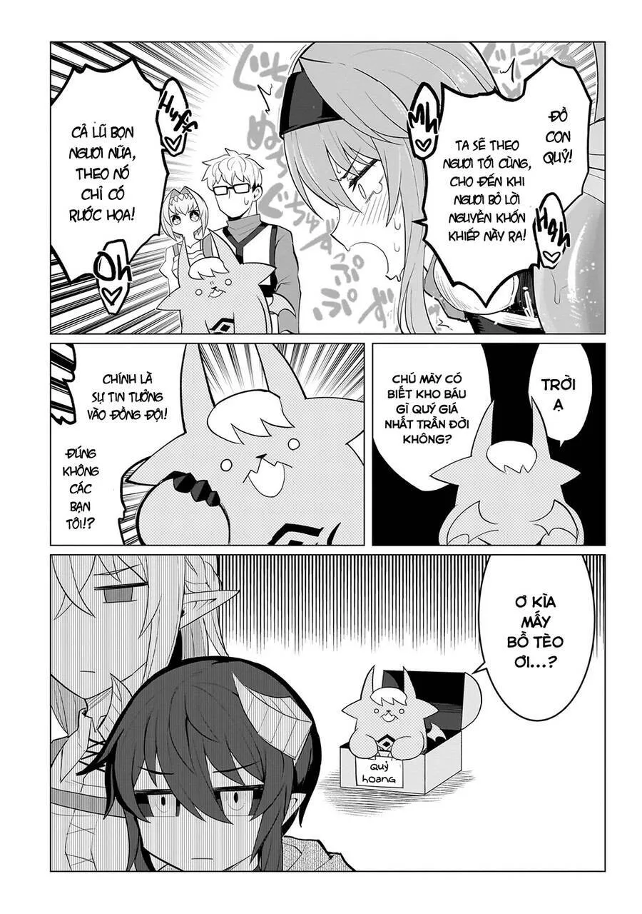 HentaiVN.net - Ảnh 12 - Hẹn hò cùng hắc thuật sư [Dark Summoner to Dekiteiru; I'm dating a Dark Summoner] - Chap 17