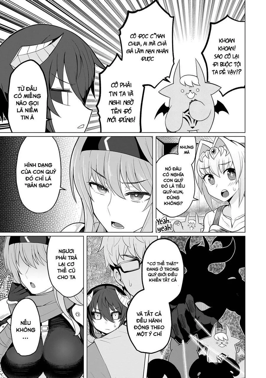 HentaiVN.net - Ảnh 5 - Hẹn hò cùng hắc thuật sư [Dark Summoner to Dekiteiru; I'm dating a Dark Summoner] - Chap 17