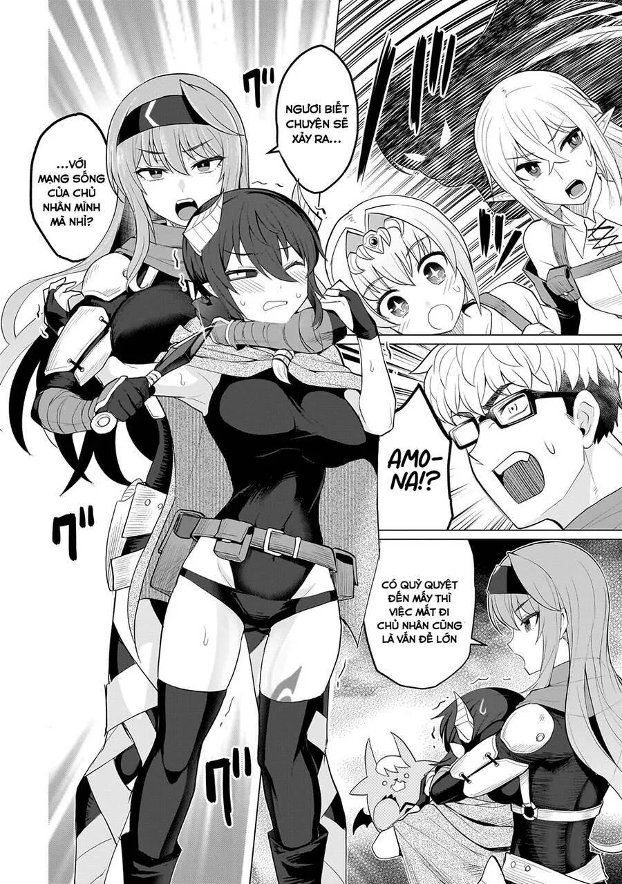 HentaiVN.net - Ảnh 6 - Hẹn hò cùng hắc thuật sư [Dark Summoner to Dekiteiru; I'm dating a Dark Summoner] - Chap 17