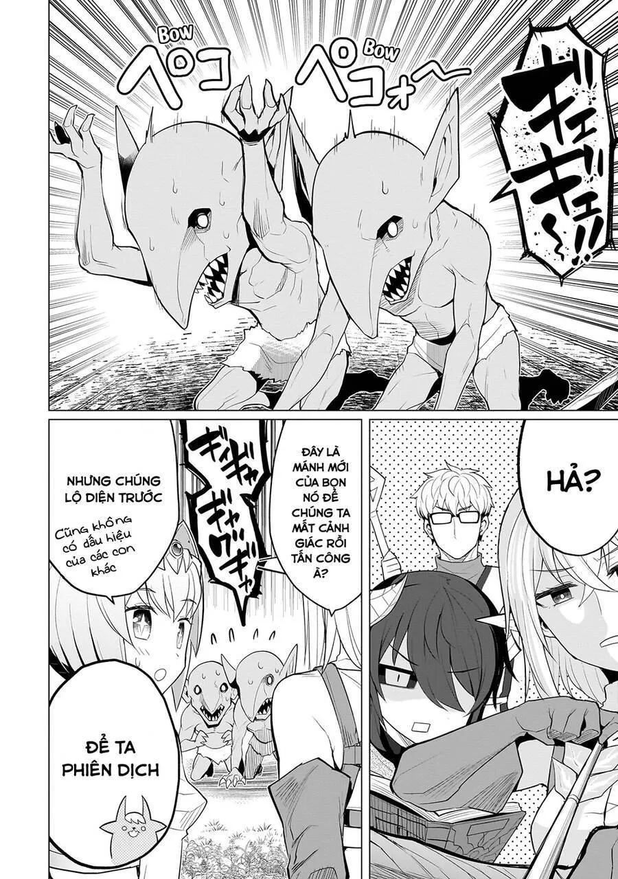 HentaiVN.net - Ảnh 4 - Hẹn hò cùng hắc thuật sư [Dark Summoner to Dekiteiru; I'm dating a Dark Summoner] - Chap 18