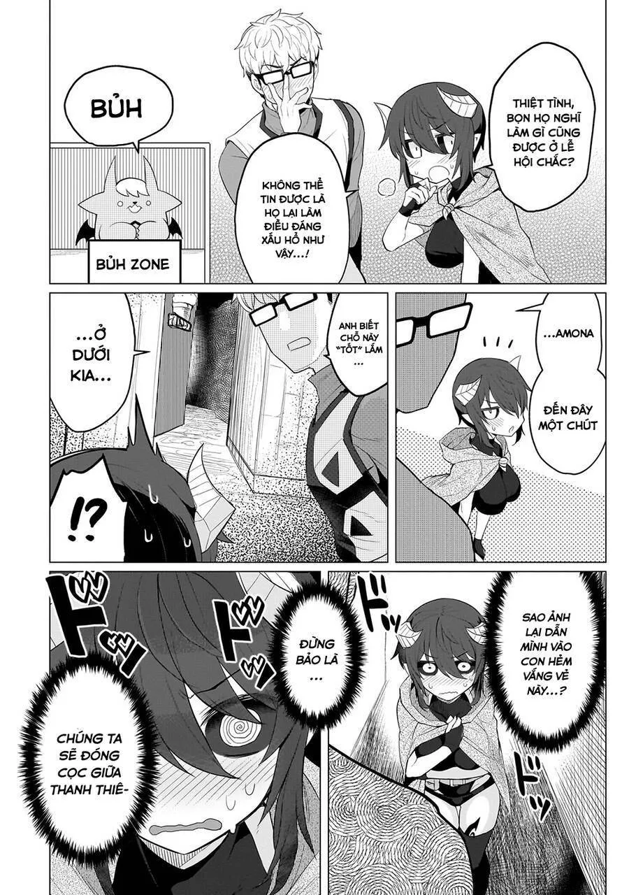 HentaiVN.net - Ảnh 5 - Hẹn hò cùng hắc thuật sư [Dark Summoner to Dekiteiru; I'm dating a Dark Summoner] - Chap 20