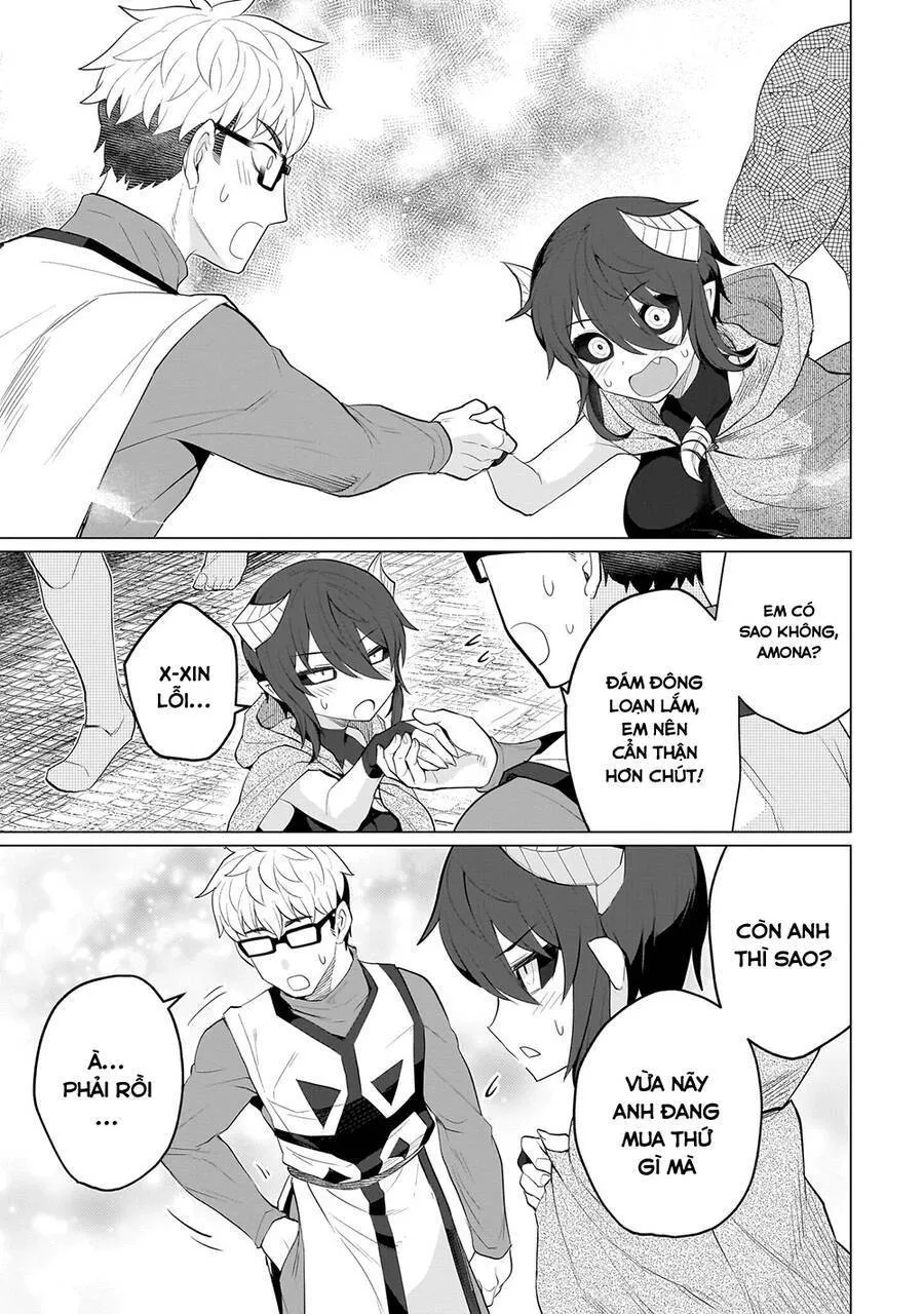 HentaiVN.net - Ảnh 8 - Hẹn hò cùng hắc thuật sư [Dark Summoner to Dekiteiru; I'm dating a Dark Summoner] - Chap 20