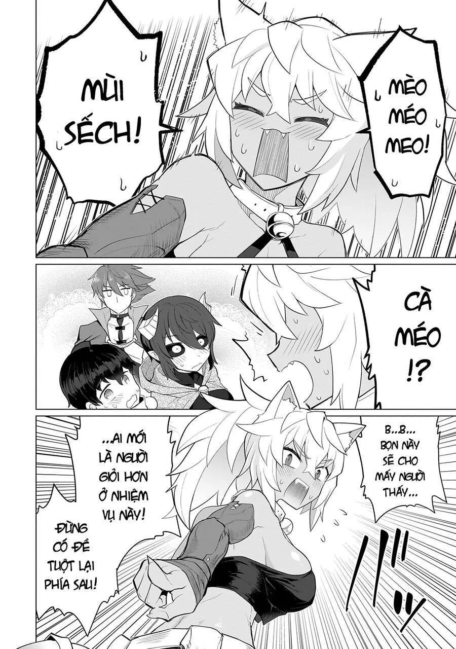 HentaiVN.net - Ảnh 10 - Hẹn hò cùng hắc thuật sư [Dark Summoner to Dekiteiru; I'm dating a Dark Summoner] - Chap 21