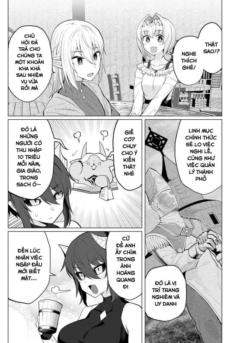 HentaiVN.net - Ảnh 4 - Hẹn hò cùng hắc thuật sư [Dark Summoner to Dekiteiru; I'm dating a Dark Summoner] - Chap 23