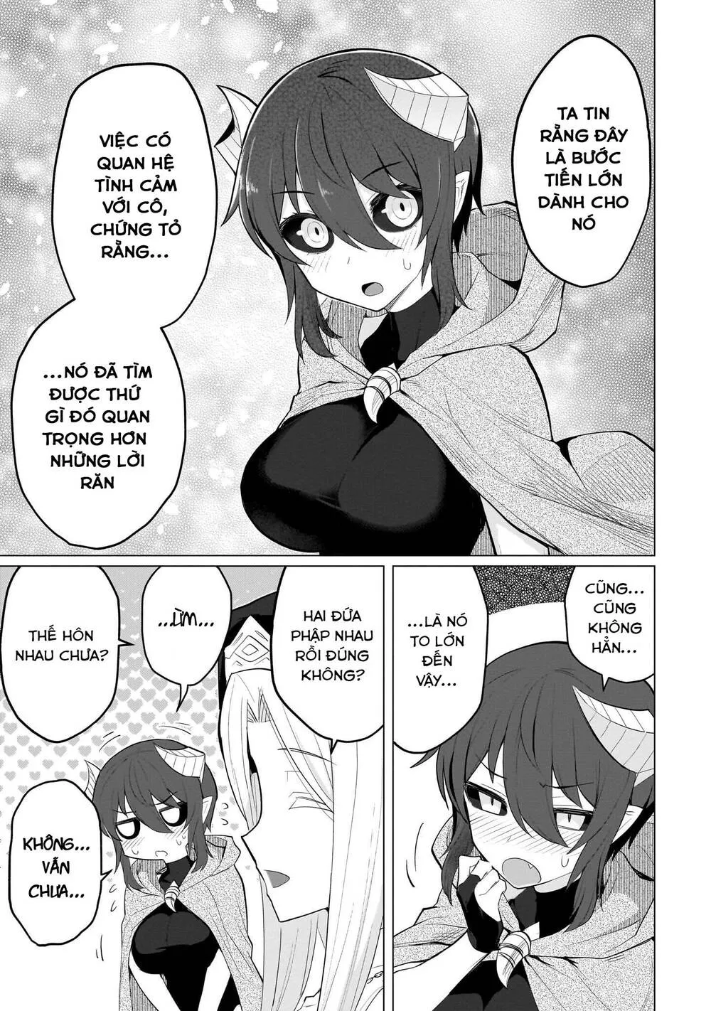HentaiVN.net - Ảnh 10 - Hẹn hò cùng hắc thuật sư [Dark Summoner to Dekiteiru; I'm dating a Dark Summoner] - Chap 24