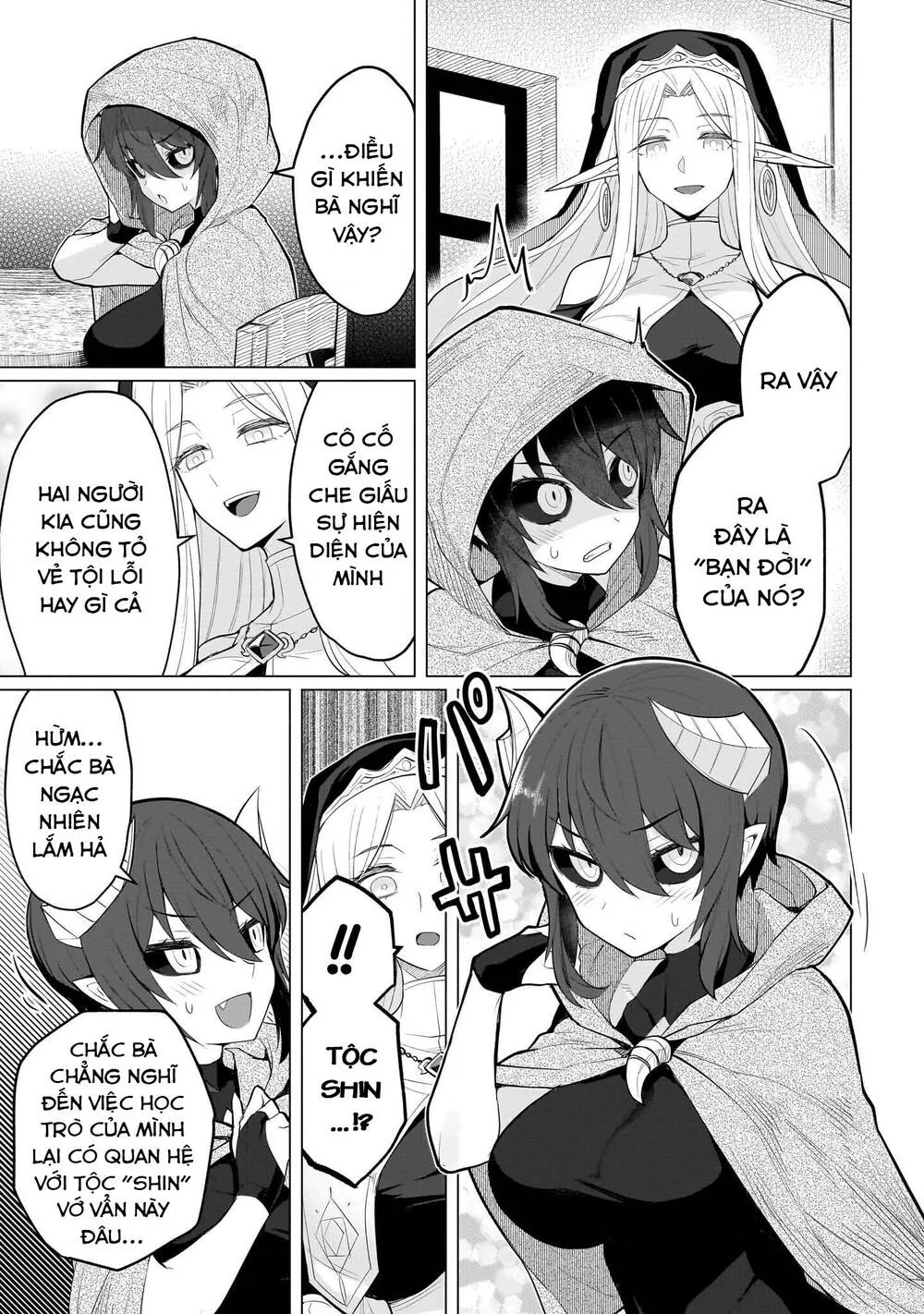 HentaiVN.net - Ảnh 8 - Hẹn hò cùng hắc thuật sư [Dark Summoner to Dekiteiru; I'm dating a Dark Summoner] - Chap 24