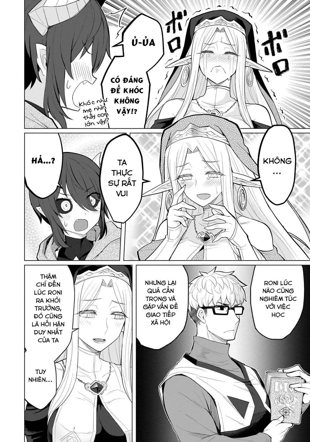HentaiVN.net - Ảnh 9 - Hẹn hò cùng hắc thuật sư [Dark Summoner to Dekiteiru; I'm dating a Dark Summoner] - Chap 24