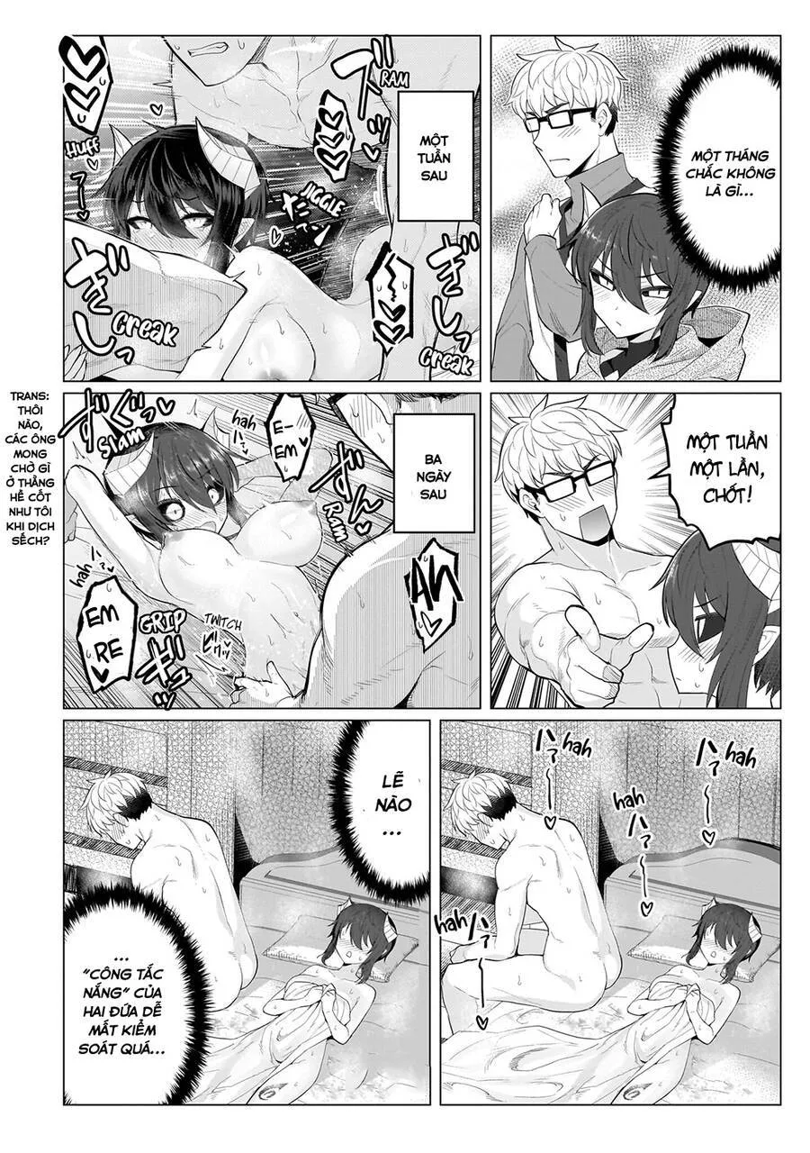 HentaiVN.net - Ảnh 4 - Hẹn hò cùng hắc thuật sư [Dark Summoner to Dekiteiru; I'm dating a Dark Summoner] - Chap 24.1