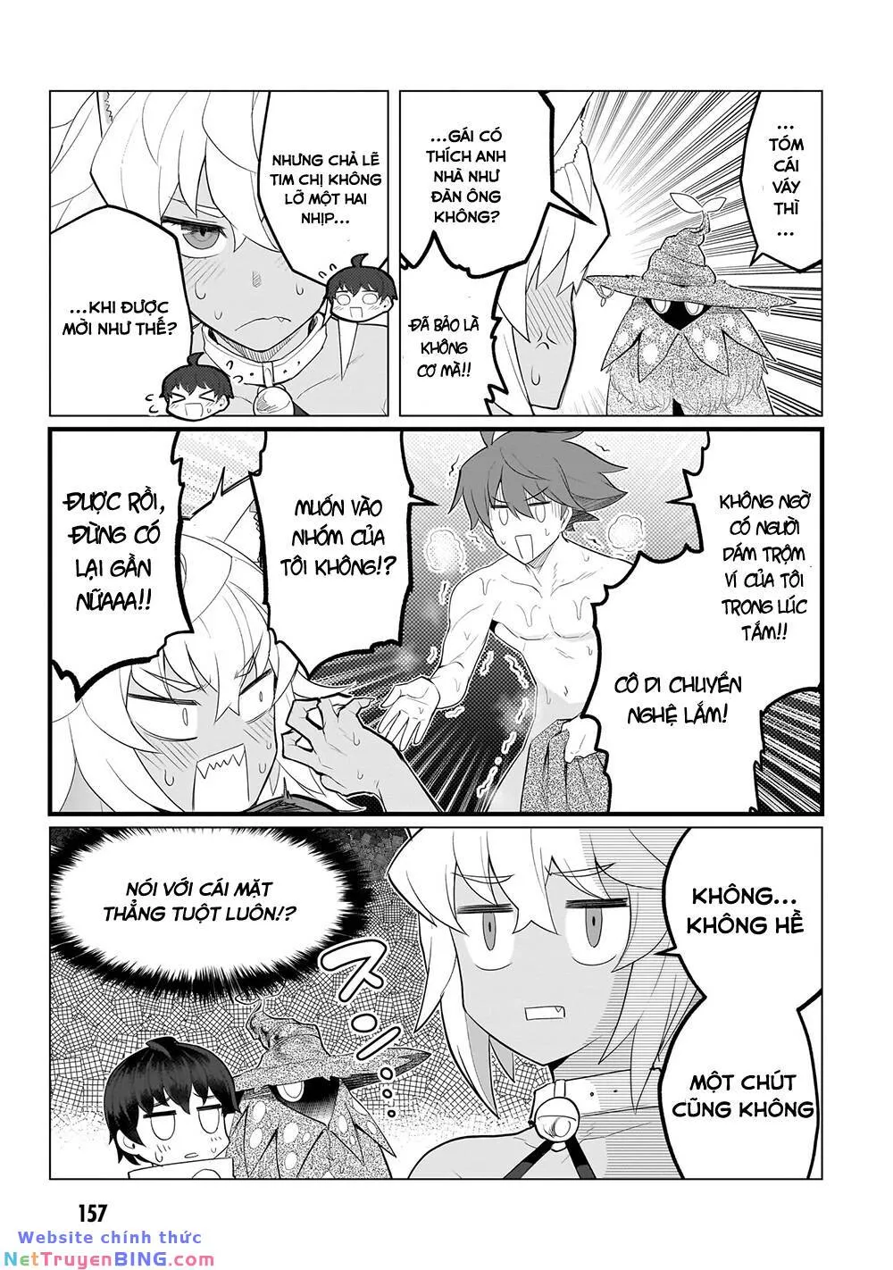 HentaiVN.net - Ảnh 5 - Hẹn hò cùng hắc thuật sư [Dark Summoner to Dekiteiru; I'm dating a Dark Summoner] - Chap 24.2
