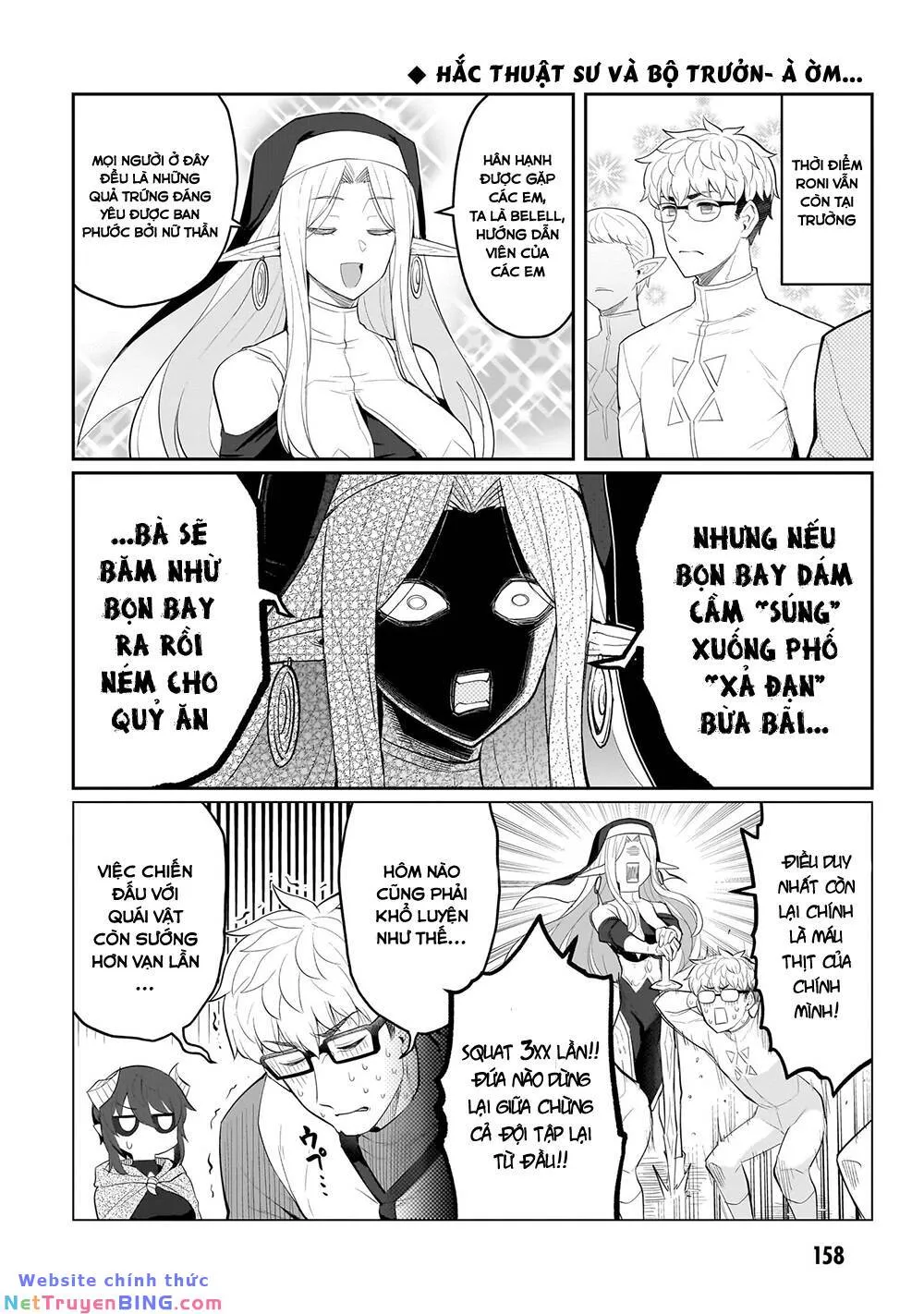 HentaiVN.net - Ảnh 6 - Hẹn hò cùng hắc thuật sư [Dark Summoner to Dekiteiru; I'm dating a Dark Summoner] - Chap 24.2