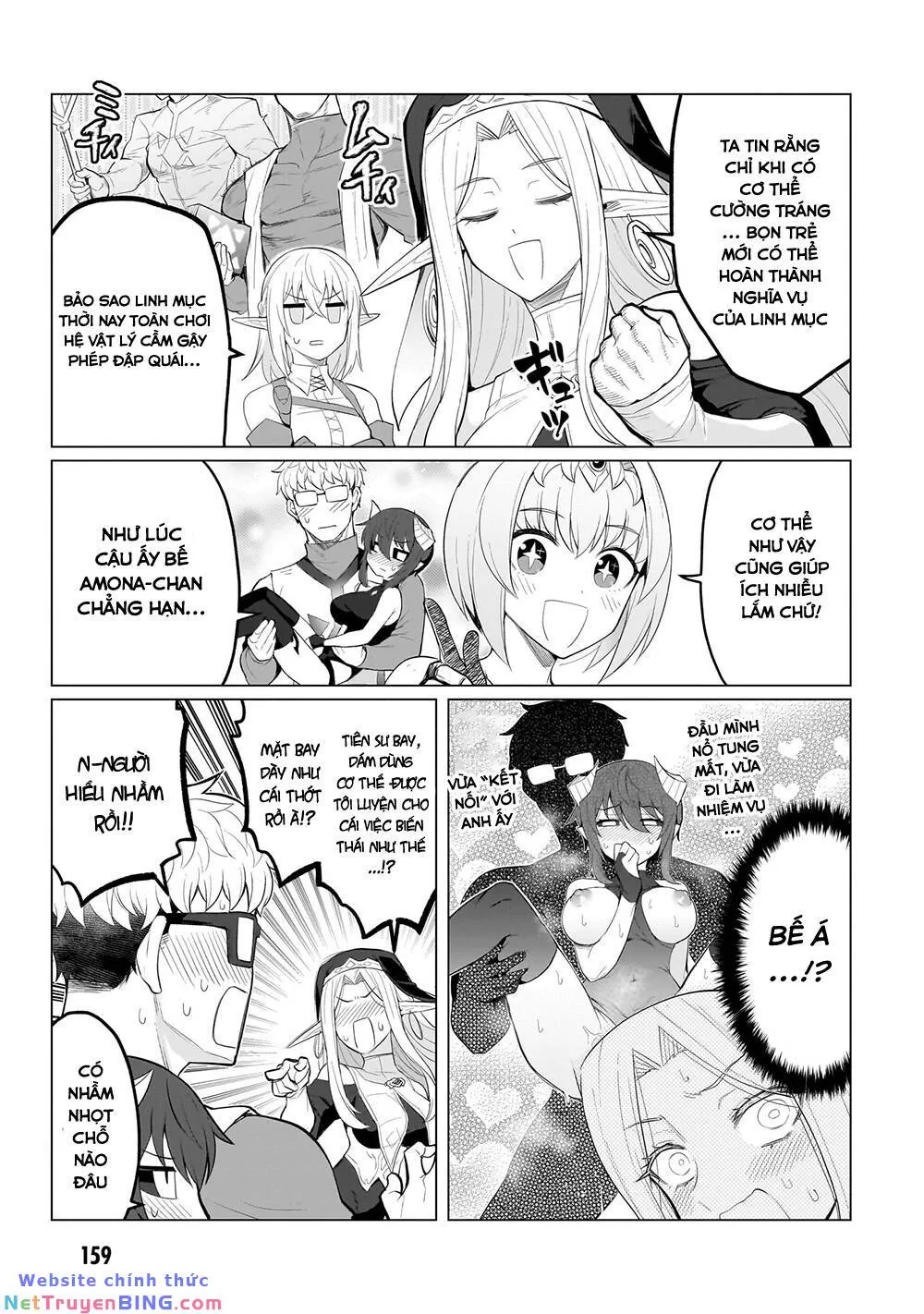 HentaiVN.net - Ảnh 7 - Hẹn hò cùng hắc thuật sư [Dark Summoner to Dekiteiru; I'm dating a Dark Summoner] - Chap 24.2