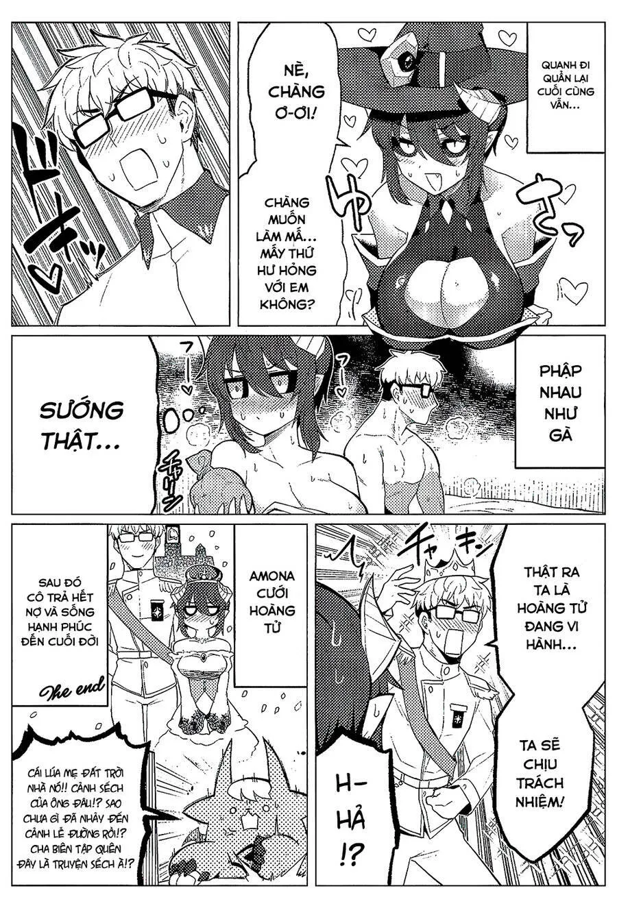 HentaiVN.net - Ảnh 3 - Hẹn hò cùng hắc thuật sư [Dark Summoner to Dekiteiru; I'm dating a Dark Summoner] - Chap 24.5