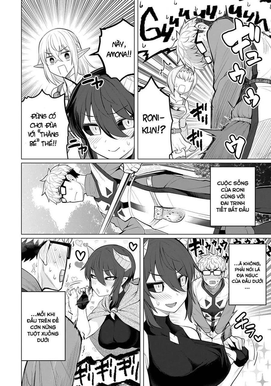HentaiVN.net - Ảnh 10 - Hẹn hò cùng hắc thuật sư [Dark Summoner to Dekiteiru; I'm dating a Dark Summoner] - Chap 25