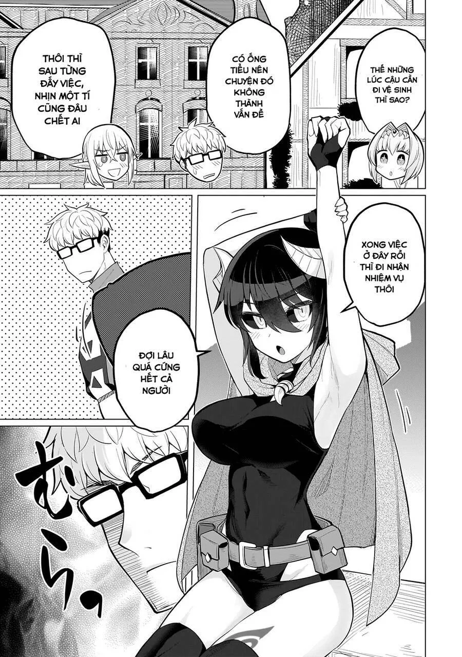 HentaiVN.net - Ảnh 7 - Hẹn hò cùng hắc thuật sư [Dark Summoner to Dekiteiru; I'm dating a Dark Summoner] - Chap 25