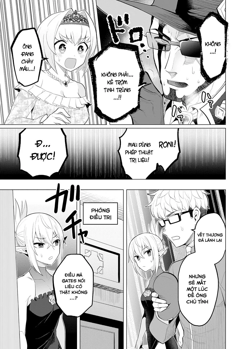 HentaiVN.net - Ảnh 9 - Hẹn hò cùng hắc thuật sư [Dark Summoner to Dekiteiru; I'm dating a Dark Summoner] - Chap 26