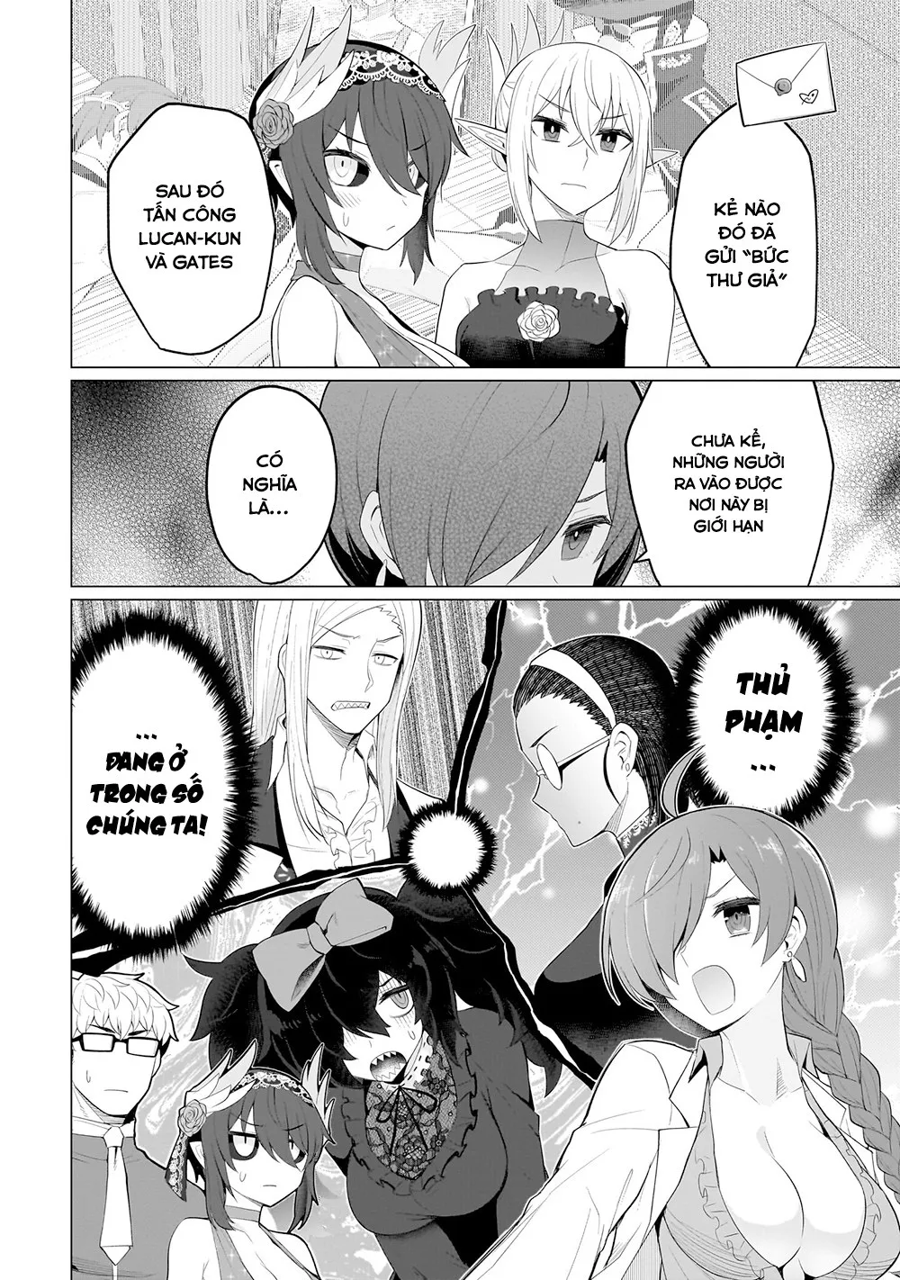 HentaiVN.net - Ảnh 12 - Hẹn hò cùng hắc thuật sư [Dark Summoner to Dekiteiru; I'm dating a Dark Summoner] - Chap 26