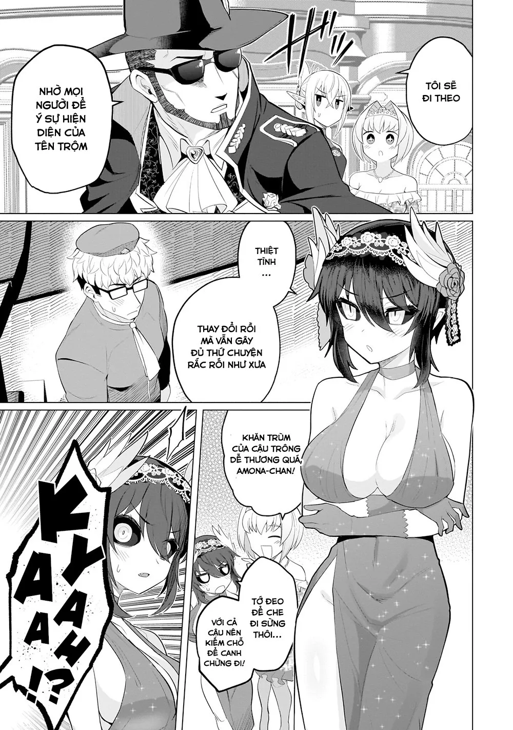 HentaiVN.net - Ảnh 7 - Hẹn hò cùng hắc thuật sư [Dark Summoner to Dekiteiru; I'm dating a Dark Summoner] - Chap 26