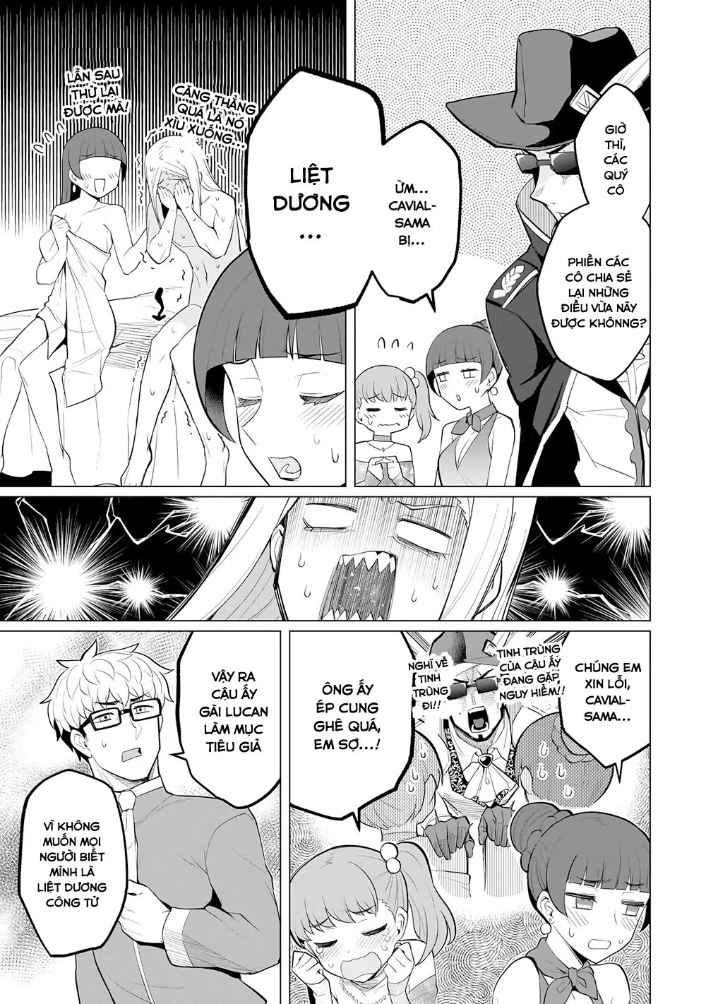 HentaiVN.net - Ảnh 12 - Hẹn hò cùng hắc thuật sư [Dark Summoner to Dekiteiru; I'm dating a Dark Summoner] - Chap 27