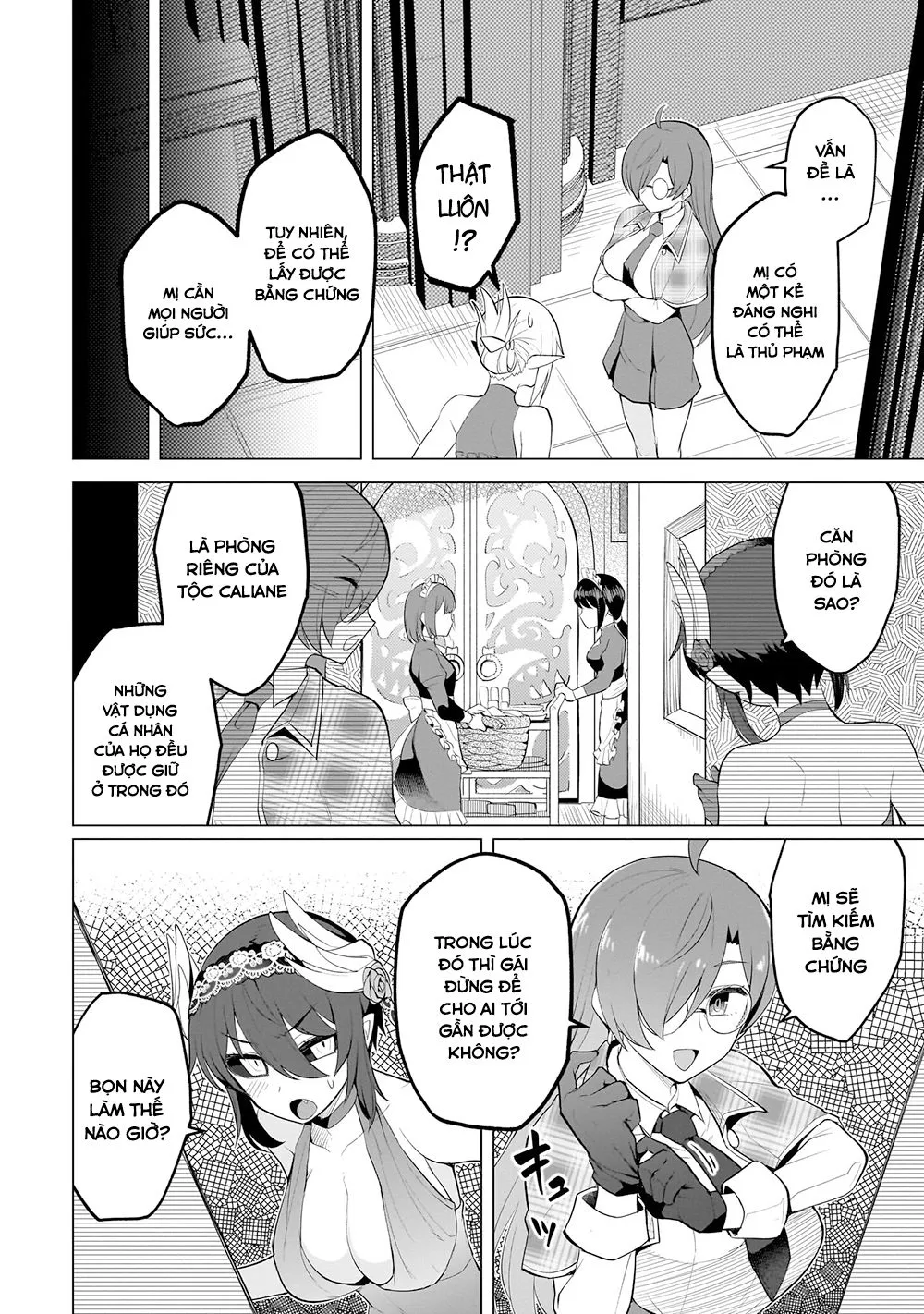 HentaiVN.net - Ảnh 5 - Hẹn hò cùng hắc thuật sư [Dark Summoner to Dekiteiru; I'm dating a Dark Summoner] - Chap 27