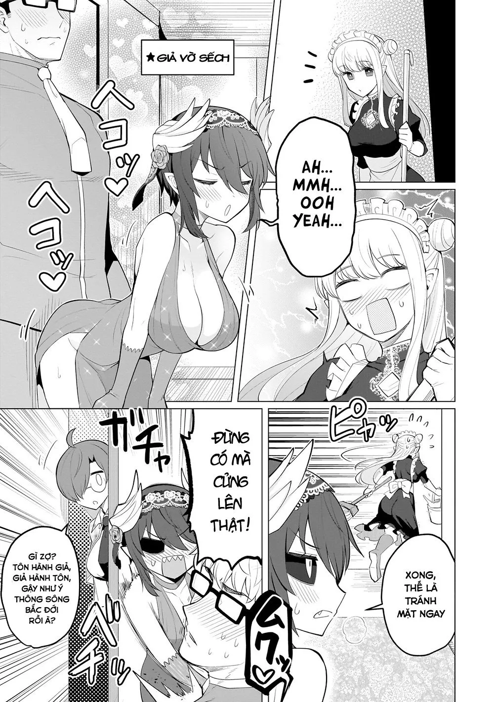 HentaiVN.net - Ảnh 6 - Hẹn hò cùng hắc thuật sư [Dark Summoner to Dekiteiru; I'm dating a Dark Summoner] - Chap 27