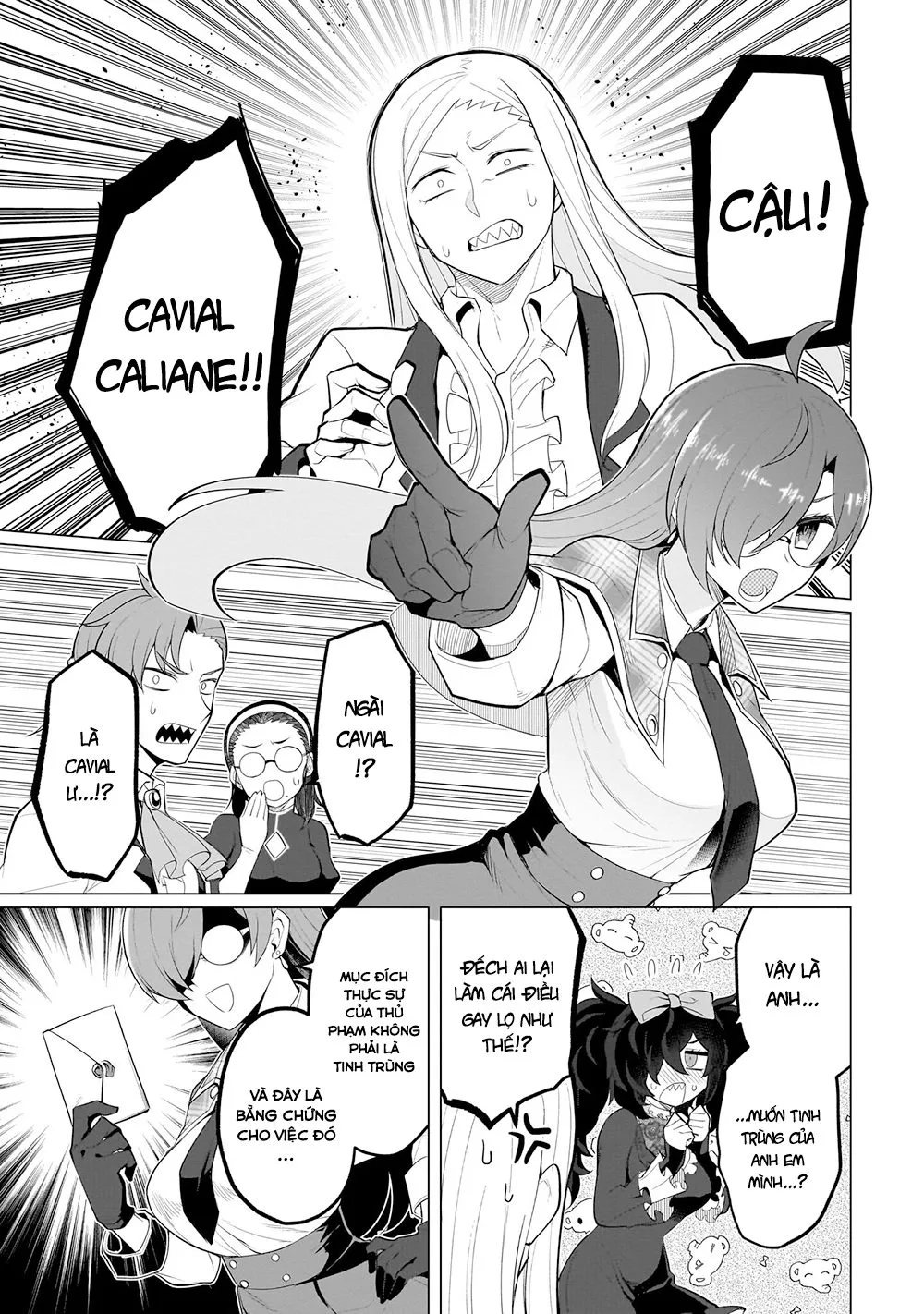 HentaiVN.net - Ảnh 8 - Hẹn hò cùng hắc thuật sư [Dark Summoner to Dekiteiru; I'm dating a Dark Summoner] - Chap 27