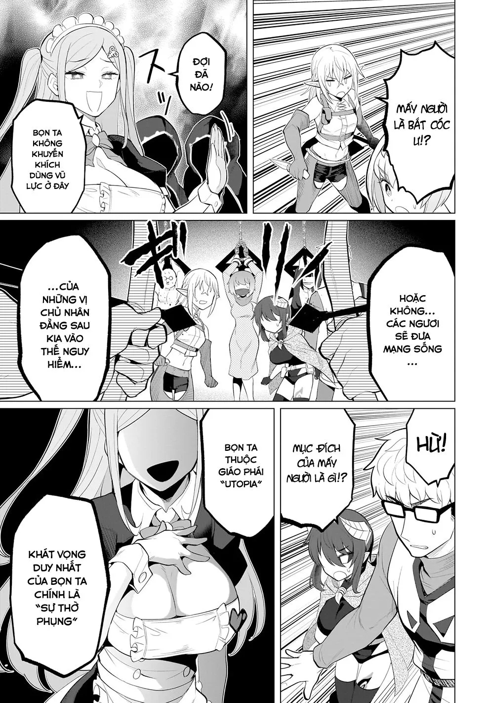 HentaiVN.net - Ảnh 12 - Hẹn hò cùng hắc thuật sư [Dark Summoner to Dekiteiru; I'm dating a Dark Summoner] - Chap 29