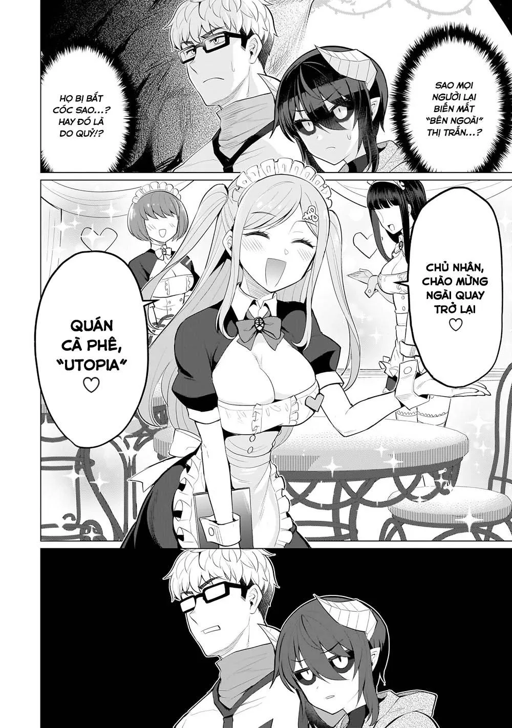 HentaiVN.net - Ảnh 5 - Hẹn hò cùng hắc thuật sư [Dark Summoner to Dekiteiru; I'm dating a Dark Summoner] - Chap 29