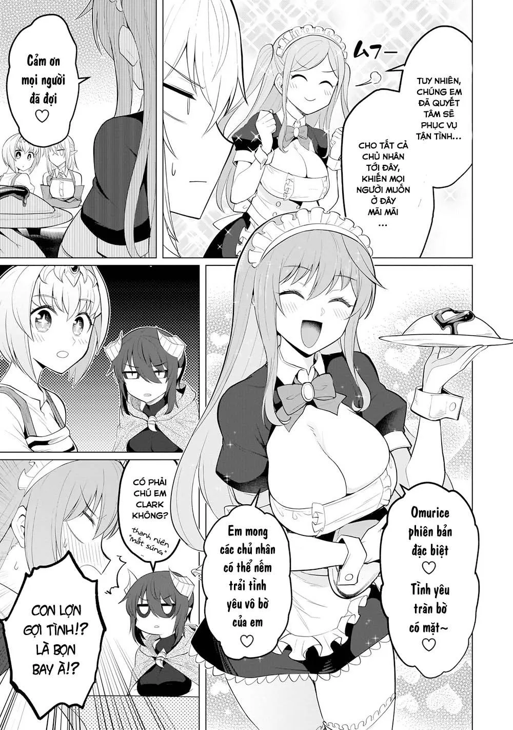 HentaiVN.net - Ảnh 8 - Hẹn hò cùng hắc thuật sư [Dark Summoner to Dekiteiru; I'm dating a Dark Summoner] - Chap 29