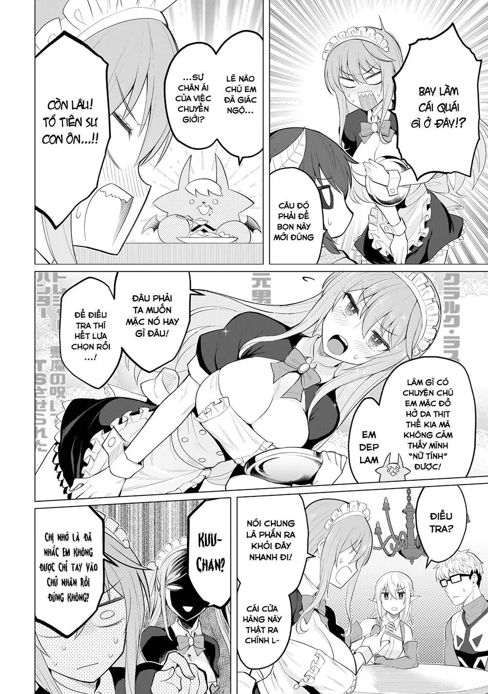 HentaiVN.net - Ảnh 9 - Hẹn hò cùng hắc thuật sư [Dark Summoner to Dekiteiru; I'm dating a Dark Summoner] - Chap 29