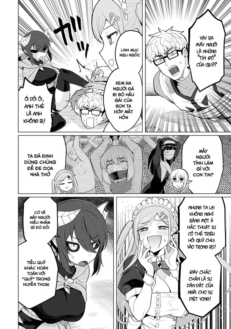 HentaiVN.net - Ảnh 3 - Hẹn hò cùng hắc thuật sư [Dark Summoner to Dekiteiru; I'm dating a Dark Summoner] - Chap 30