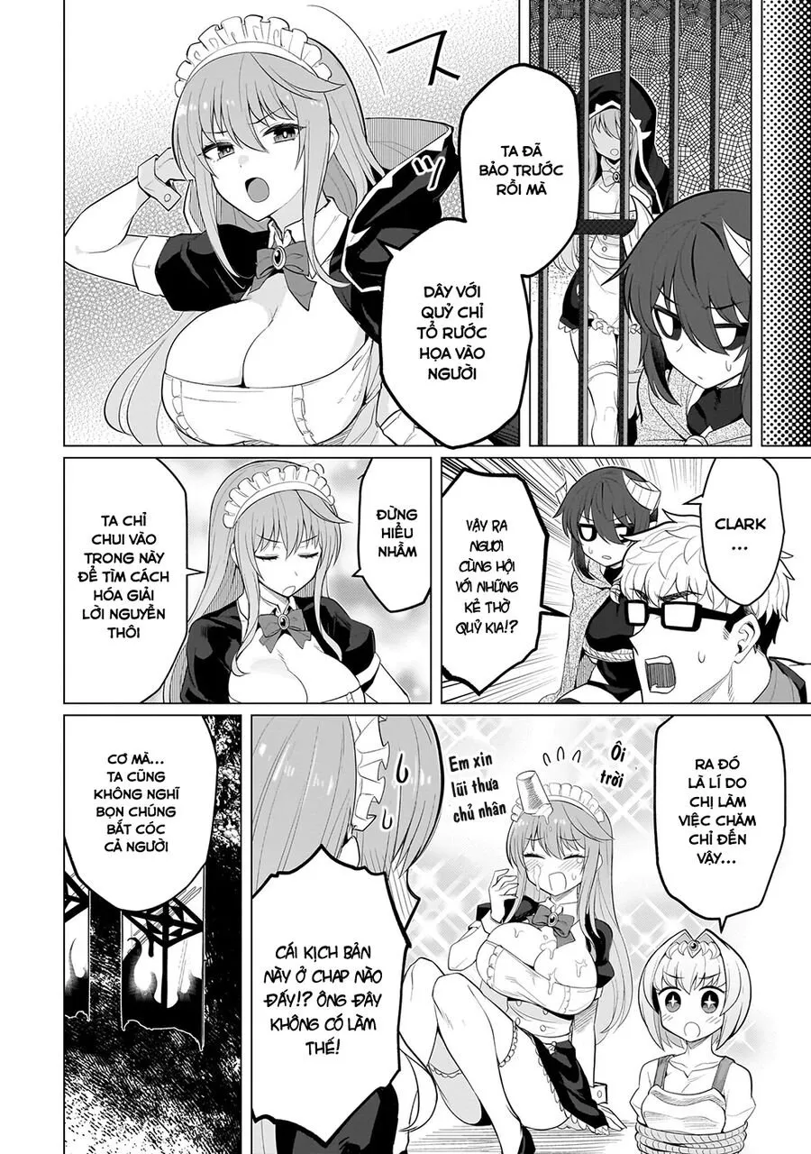 HentaiVN.net - Ảnh 5 - Hẹn hò cùng hắc thuật sư [Dark Summoner to Dekiteiru; I'm dating a Dark Summoner] - Chap 30