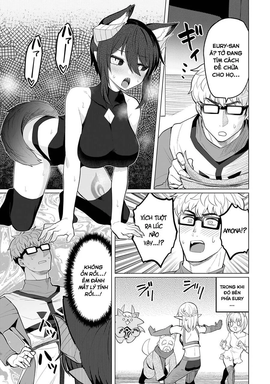HentaiVN.net - Ảnh 10 - Hẹn hò cùng hắc thuật sư [Dark Summoner to Dekiteiru; I'm dating a Dark Summoner] - Chap 31