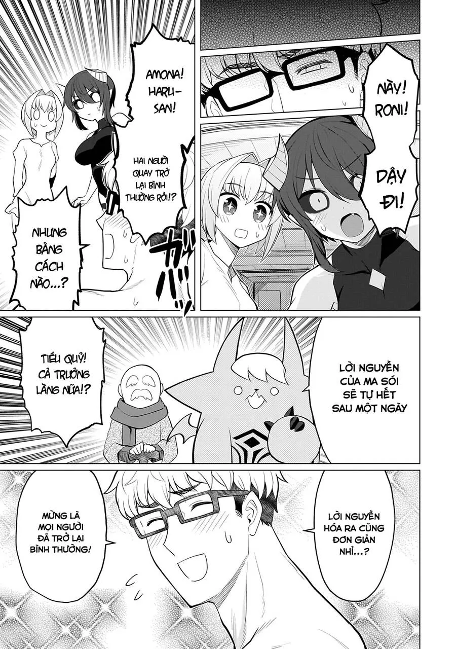 HentaiVN.net - Ảnh 12 - Hẹn hò cùng hắc thuật sư [Dark Summoner to Dekiteiru; I'm dating a Dark Summoner] - Chap 31