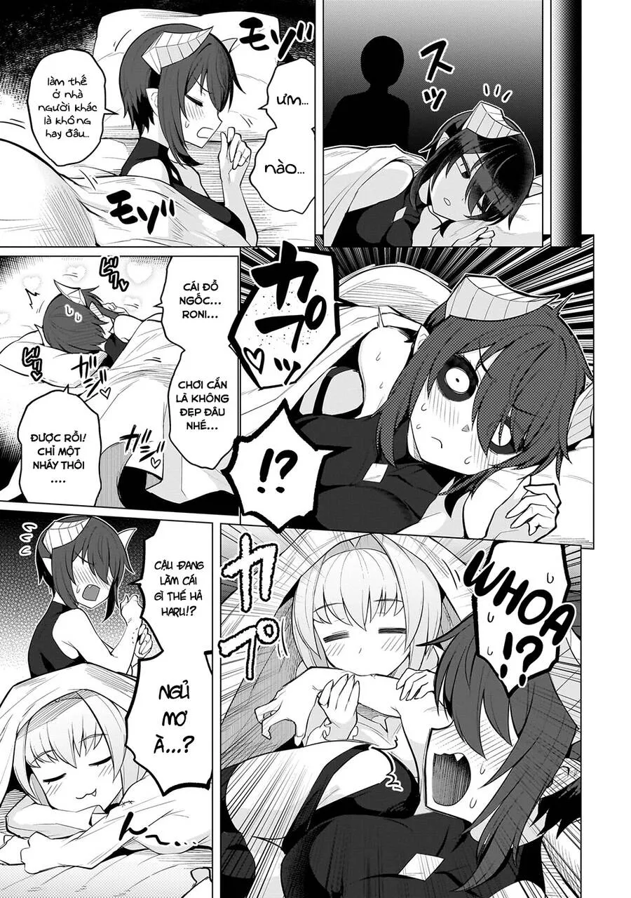 HentaiVN.net - Ảnh 4 - Hẹn hò cùng hắc thuật sư [Dark Summoner to Dekiteiru; I'm dating a Dark Summoner] - Chap 31