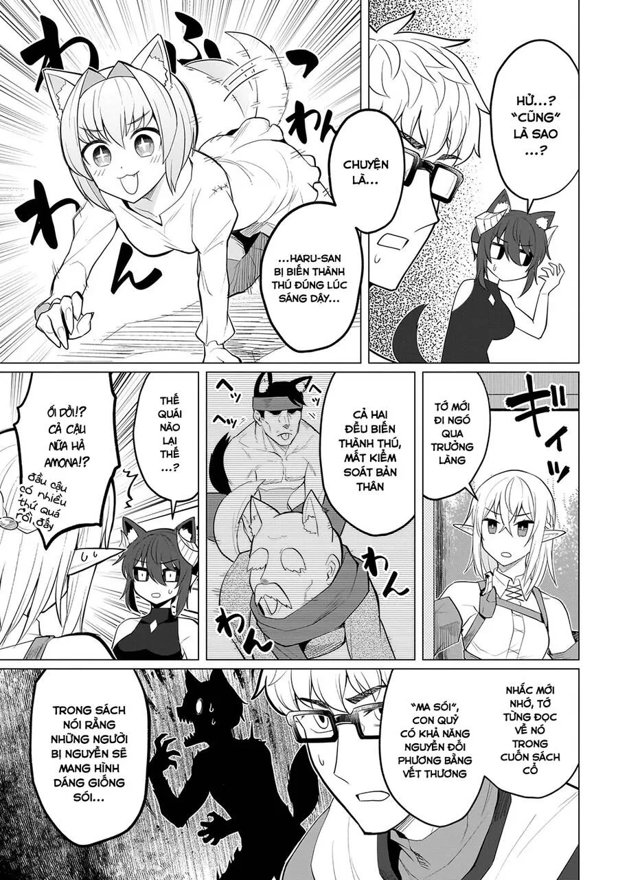 HentaiVN.net - Ảnh 6 - Hẹn hò cùng hắc thuật sư [Dark Summoner to Dekiteiru; I'm dating a Dark Summoner] - Chap 31