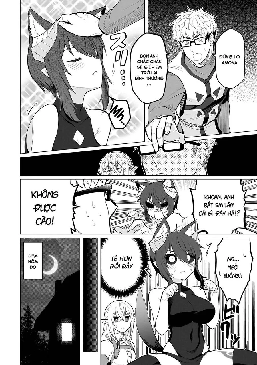 HentaiVN.net - Ảnh 9 - Hẹn hò cùng hắc thuật sư [Dark Summoner to Dekiteiru; I'm dating a Dark Summoner] - Chap 31