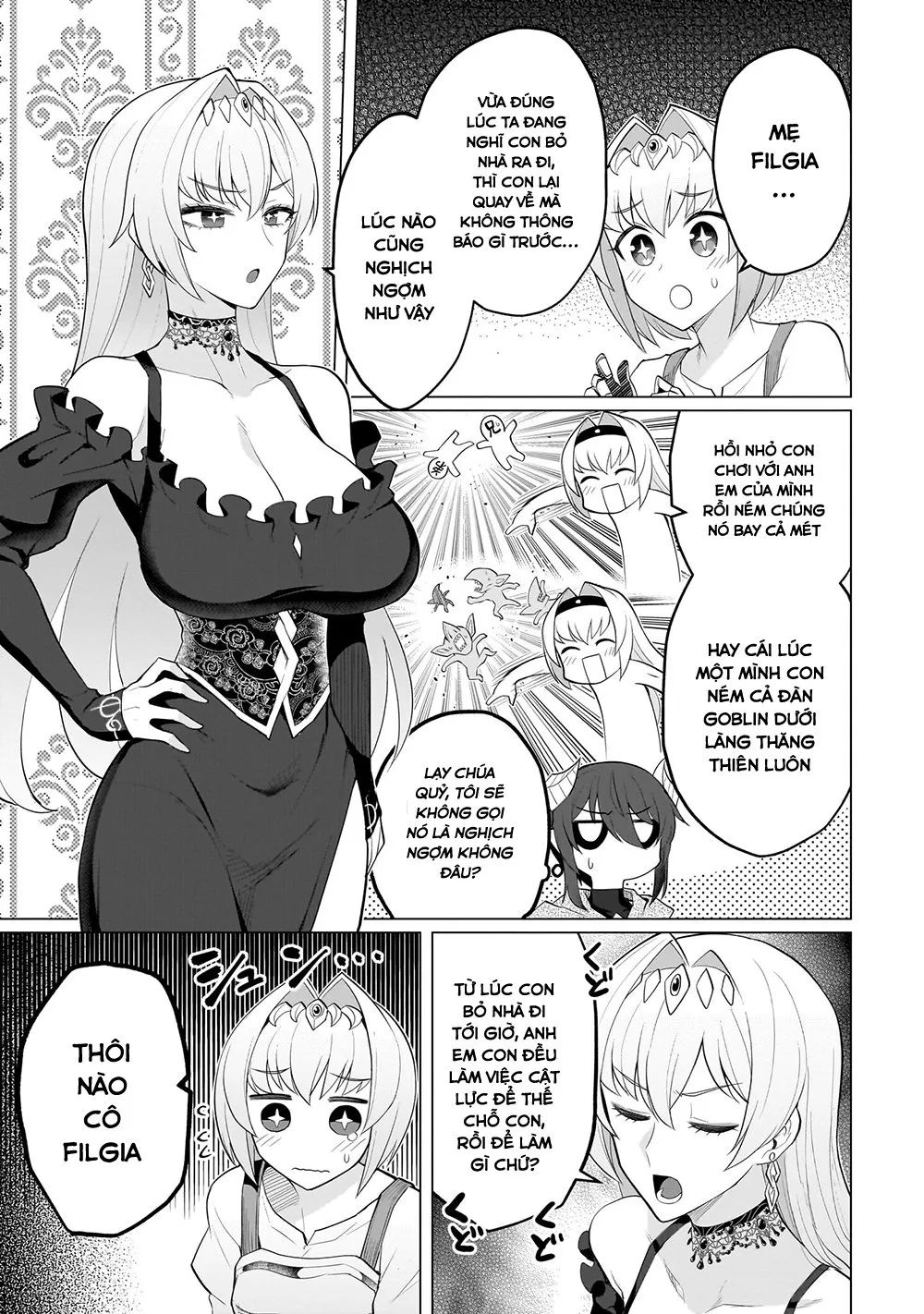 HentaiVN.net - Ảnh 8 - Hẹn hò cùng hắc thuật sư [Dark Summoner to Dekiteiru; I'm dating a Dark Summoner] - Chap 32