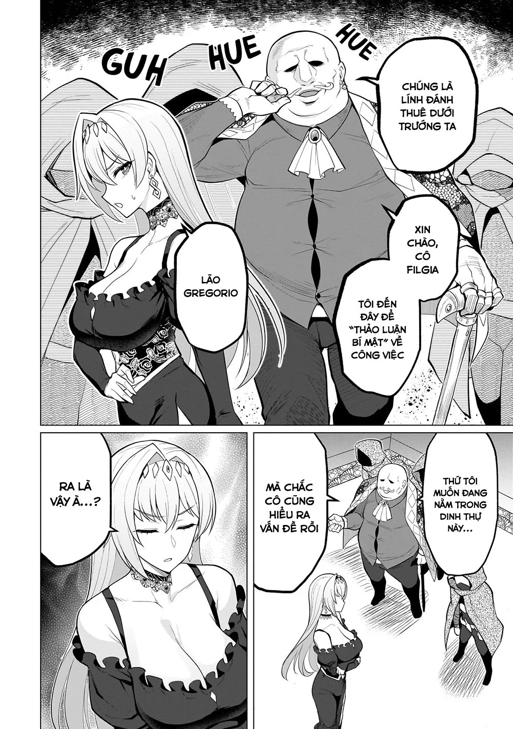 HentaiVN.net - Ảnh 3 - Hẹn hò cùng hắc thuật sư [Dark Summoner to Dekiteiru; I'm dating a Dark Summoner] - Chap 33