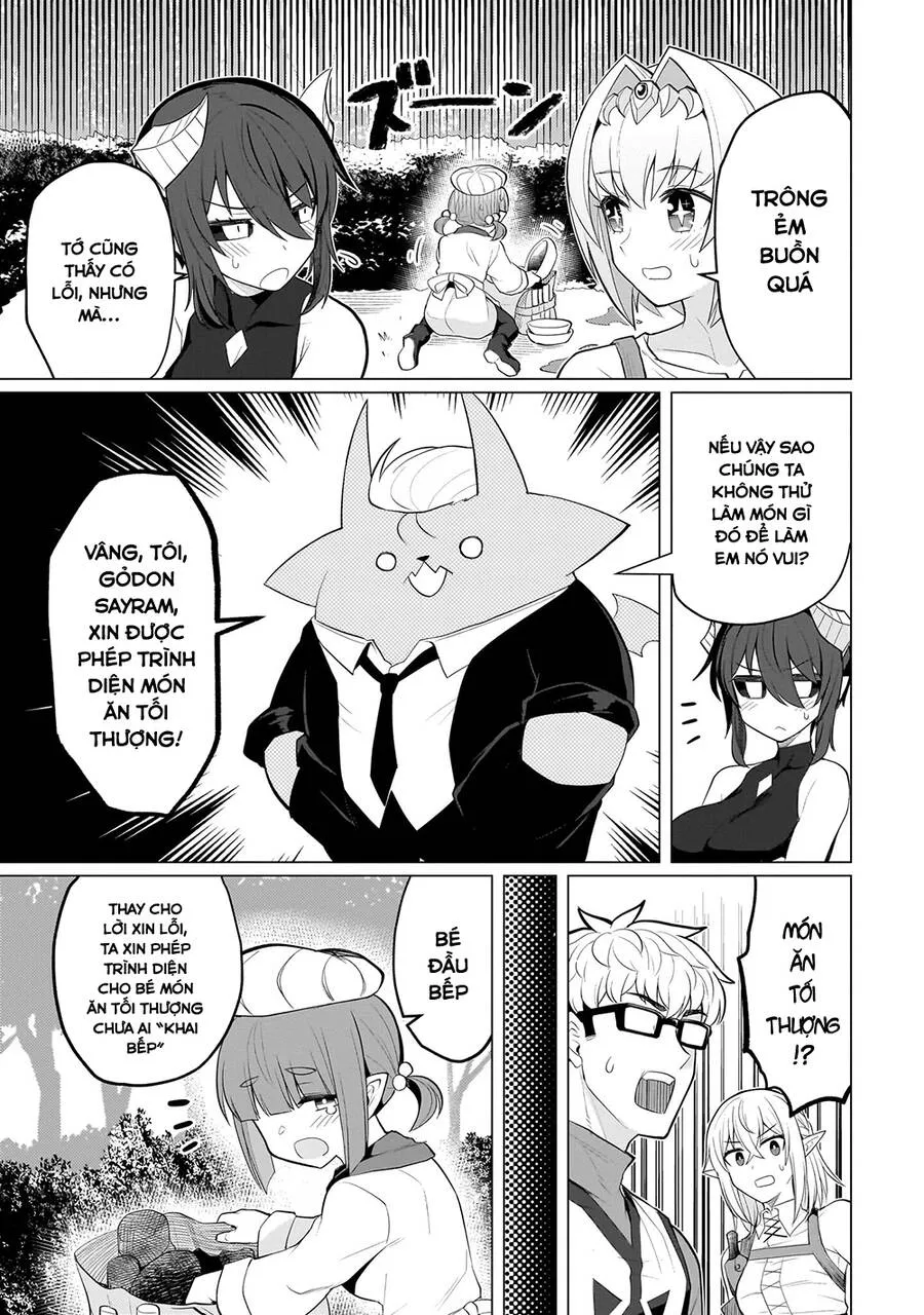 HentaiVN.net - Ảnh 10 - Hẹn hò cùng hắc thuật sư [Dark Summoner to Dekiteiru; I'm dating a Dark Summoner] - Chap 34