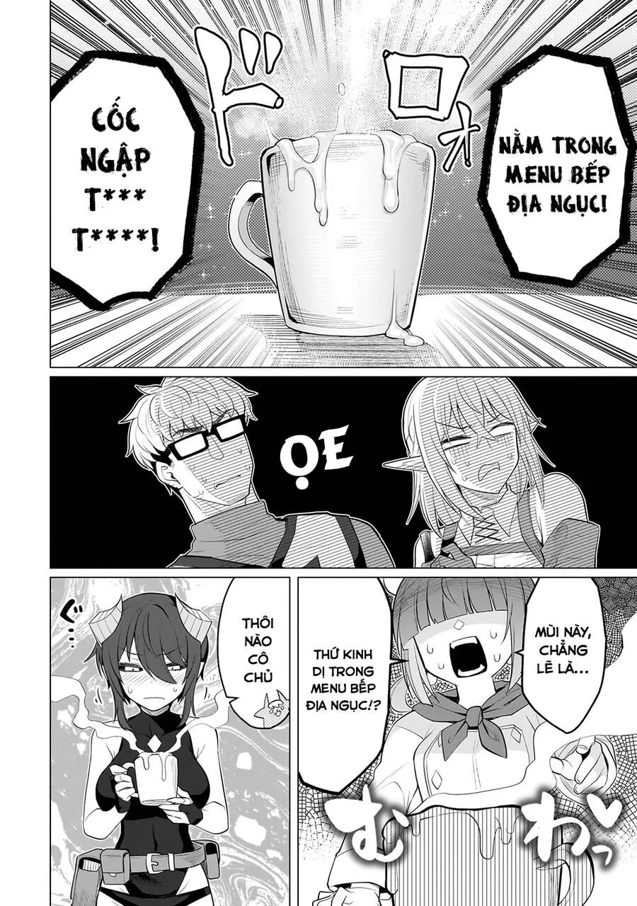 HentaiVN.net - Ảnh 11 - Hẹn hò cùng hắc thuật sư [Dark Summoner to Dekiteiru; I'm dating a Dark Summoner] - Chap 34