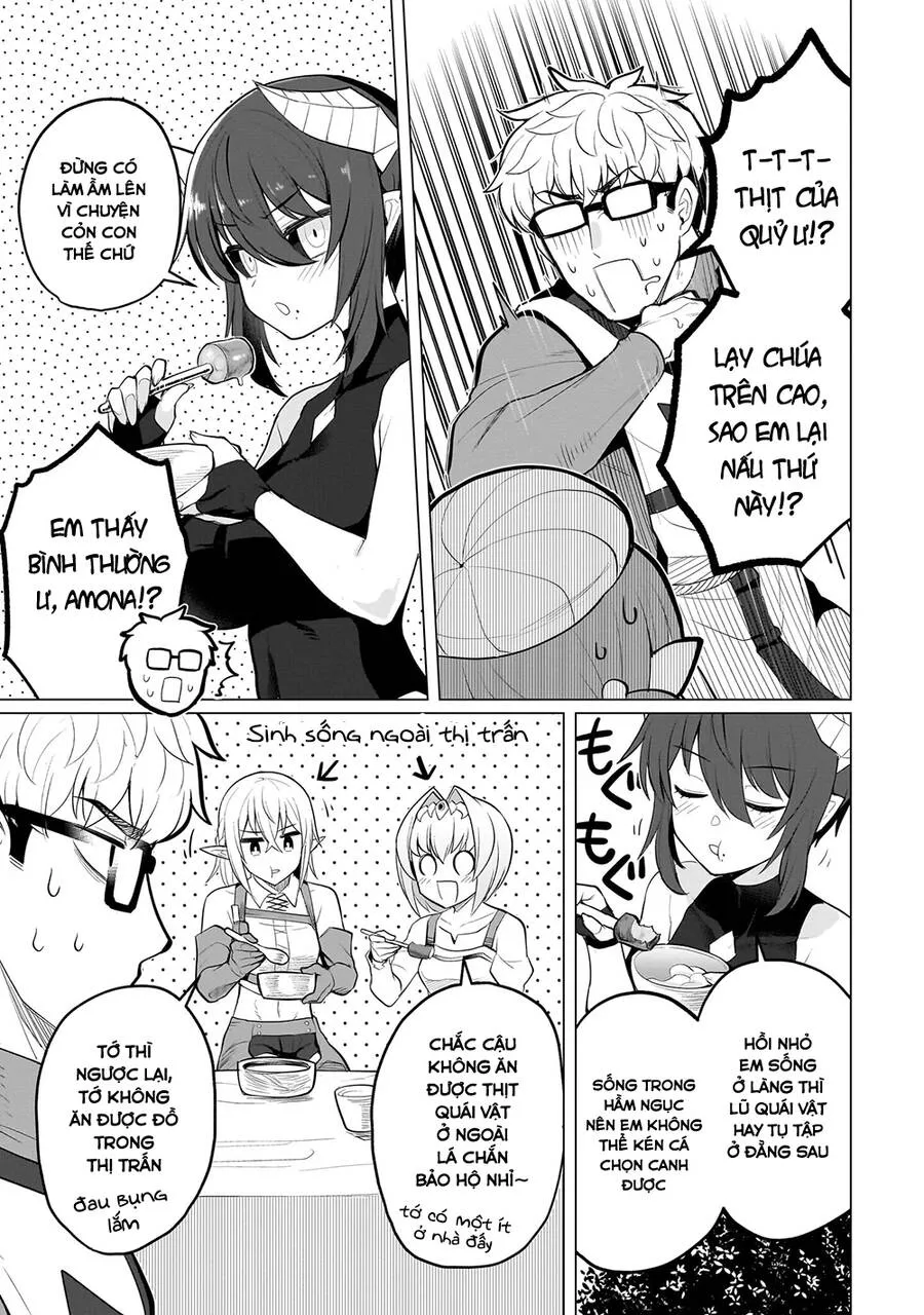 HentaiVN.net - Ảnh 6 - Hẹn hò cùng hắc thuật sư [Dark Summoner to Dekiteiru; I'm dating a Dark Summoner] - Chap 34