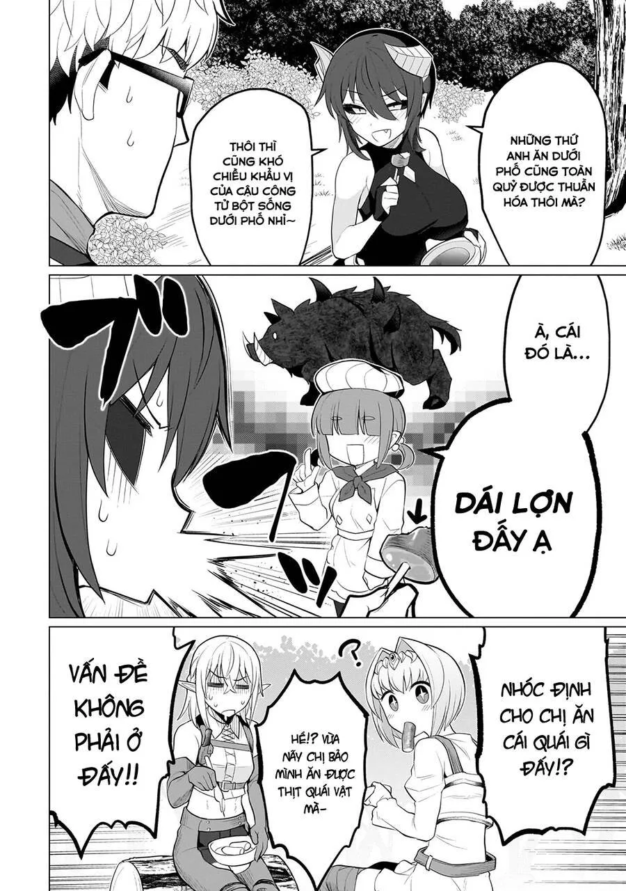 HentaiVN.net - Ảnh 7 - Hẹn hò cùng hắc thuật sư [Dark Summoner to Dekiteiru; I'm dating a Dark Summoner] - Chap 34