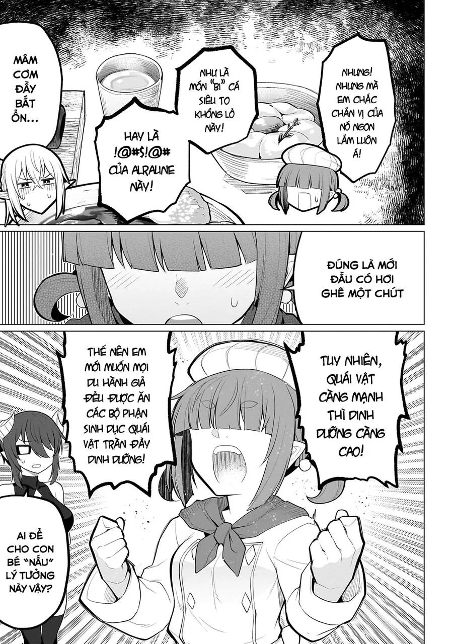 HentaiVN.net - Ảnh 8 - Hẹn hò cùng hắc thuật sư [Dark Summoner to Dekiteiru; I'm dating a Dark Summoner] - Chap 34