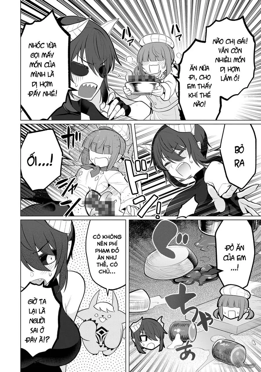 HentaiVN.net - Ảnh 9 - Hẹn hò cùng hắc thuật sư [Dark Summoner to Dekiteiru; I'm dating a Dark Summoner] - Chap 34